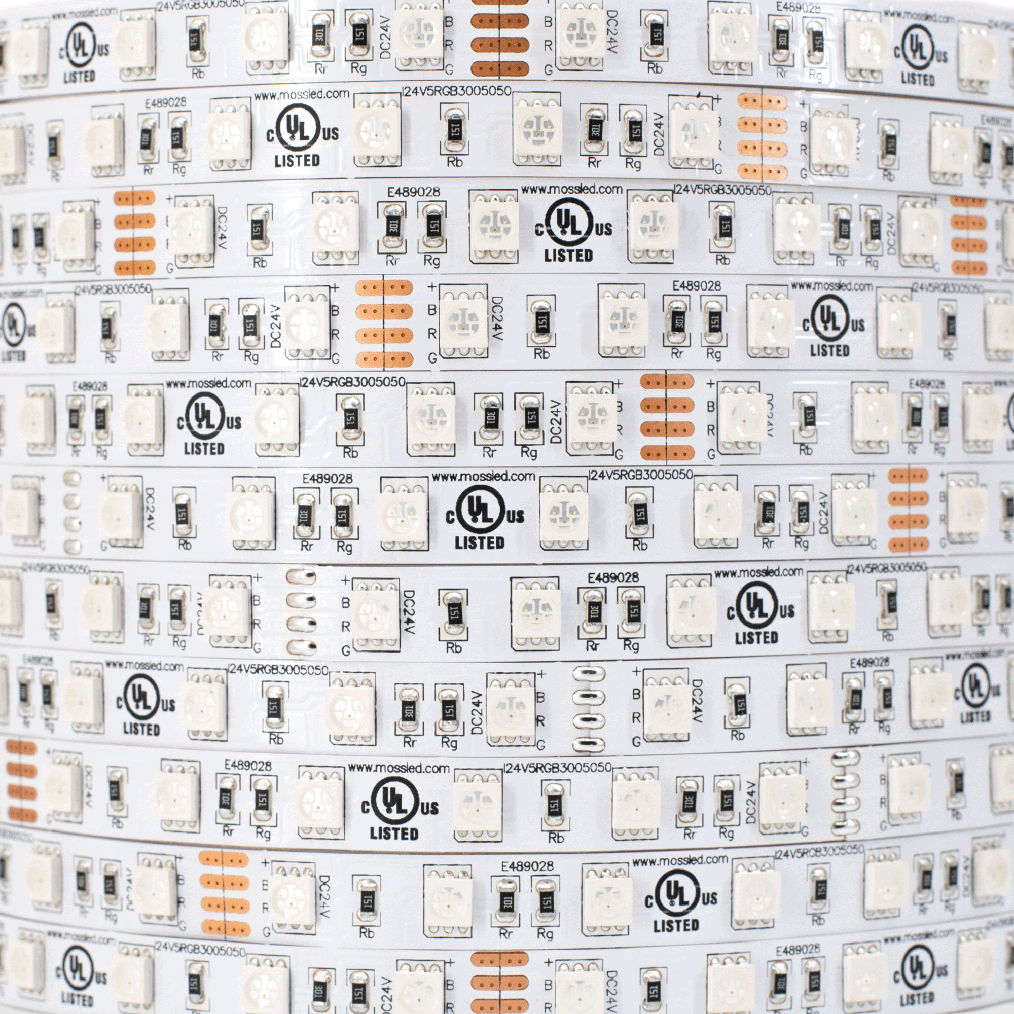 FlexLED RGB 24V IP43 (Indoor) 96 LED/Meter Bare Wire from www.thelafirm.com