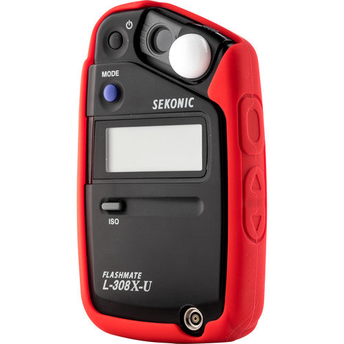 Sekonic Red Color Grip For L-308x from www.thelafirm.com