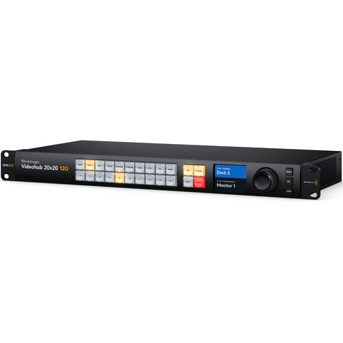 Blackmagic Videohub 20x20 12G from www.thelafirm.com