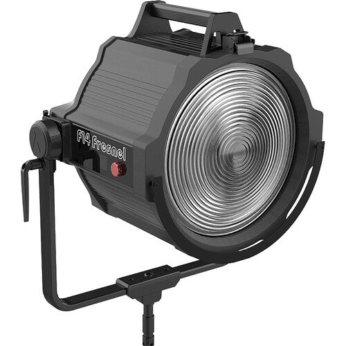 Motorized F14 Fresnel with Flight Case from www.thelafirm.com