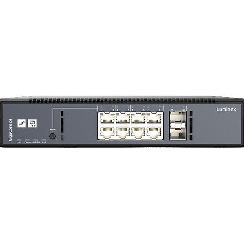 Luminex-GigaCore-10i-10Gb---8x1G---2x10GSFP----PoE--