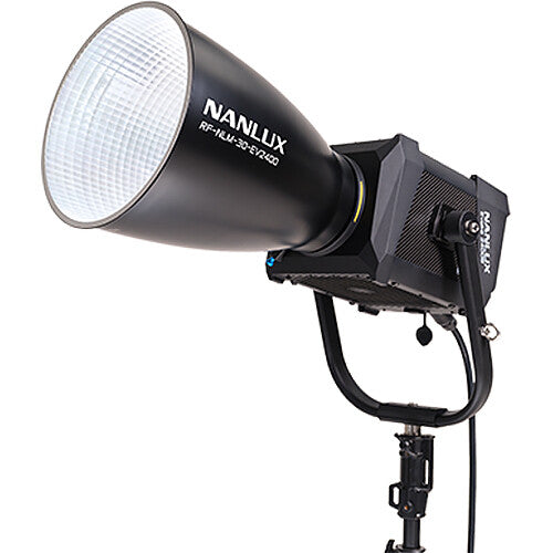NL Mount 30°& 60° Dual Reflector Kit for Evoke 2400B with Fabric Covered Drum Case | The LA Firm