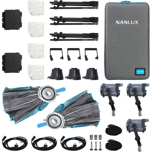 NANLUX Evoke 150C 3-Light Kit | The LA Firm