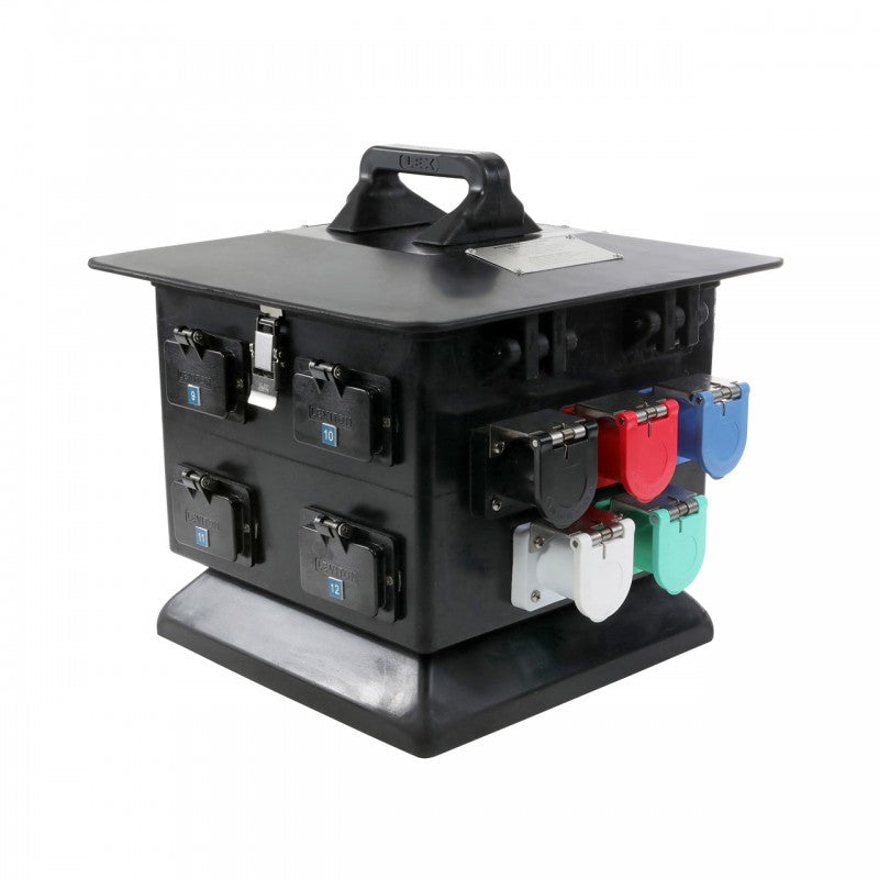 Lex DB100MP-AQQ-S3 100 Amp Pagoda to GFCI Duplex Receptacles, Weather Resistant
from www.thelafirm.com
