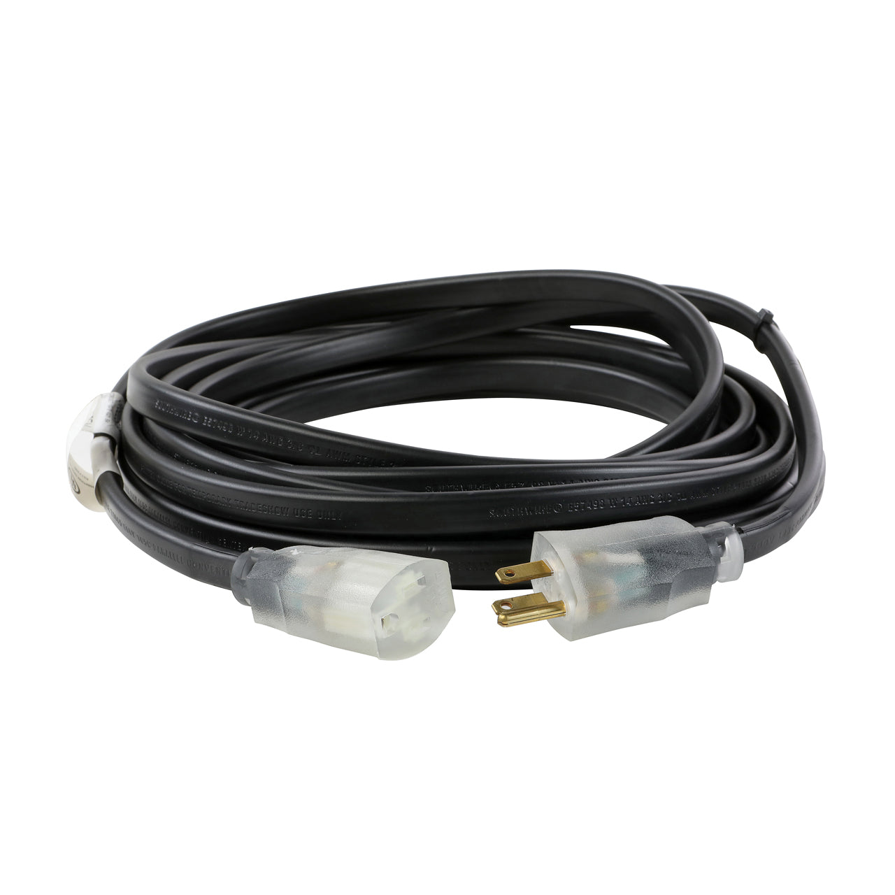 Molded Flat NEMA 5-15 (Edison) Extension 25 feet
from www.thelafirm.com