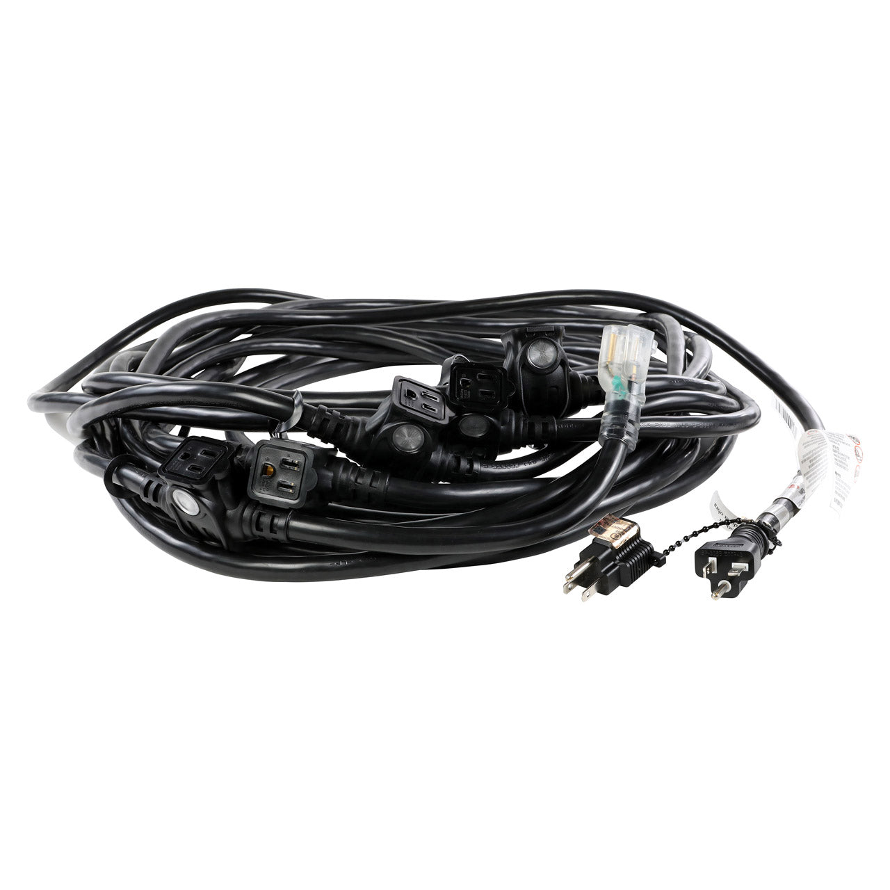 Molded NEMA 5-20/5-15 (Edison) (6) Receptacle 50' Extension from www.thelafirm.com