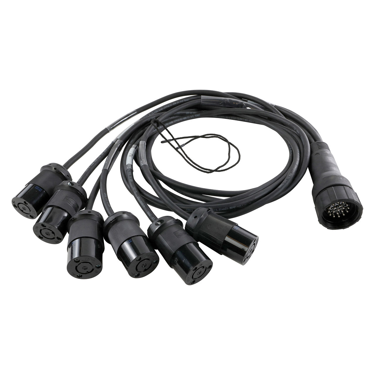 EverGrip® Molded 19-Pin Male (Plug) to (6) NEMA L620 Females (Connectors) Breakout
from www.thelafirm.com