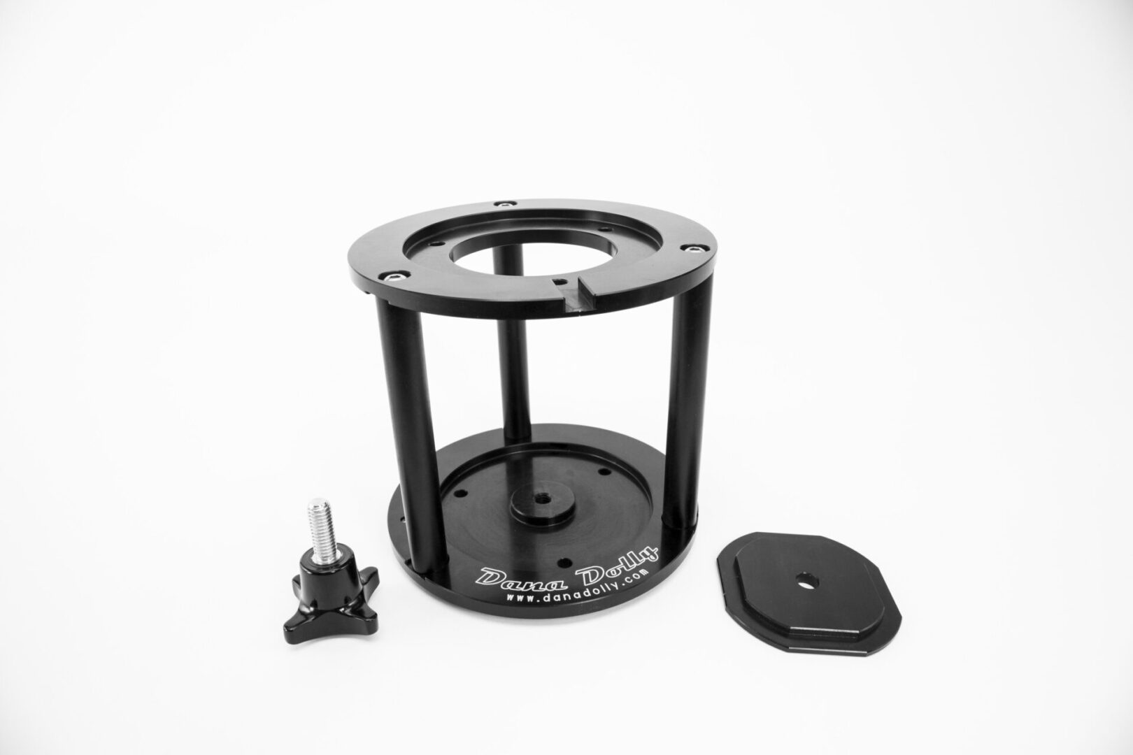 Dana Dolly 6” Riser by Dana Dolly on pipe-track camera dolly system | The LA Firm