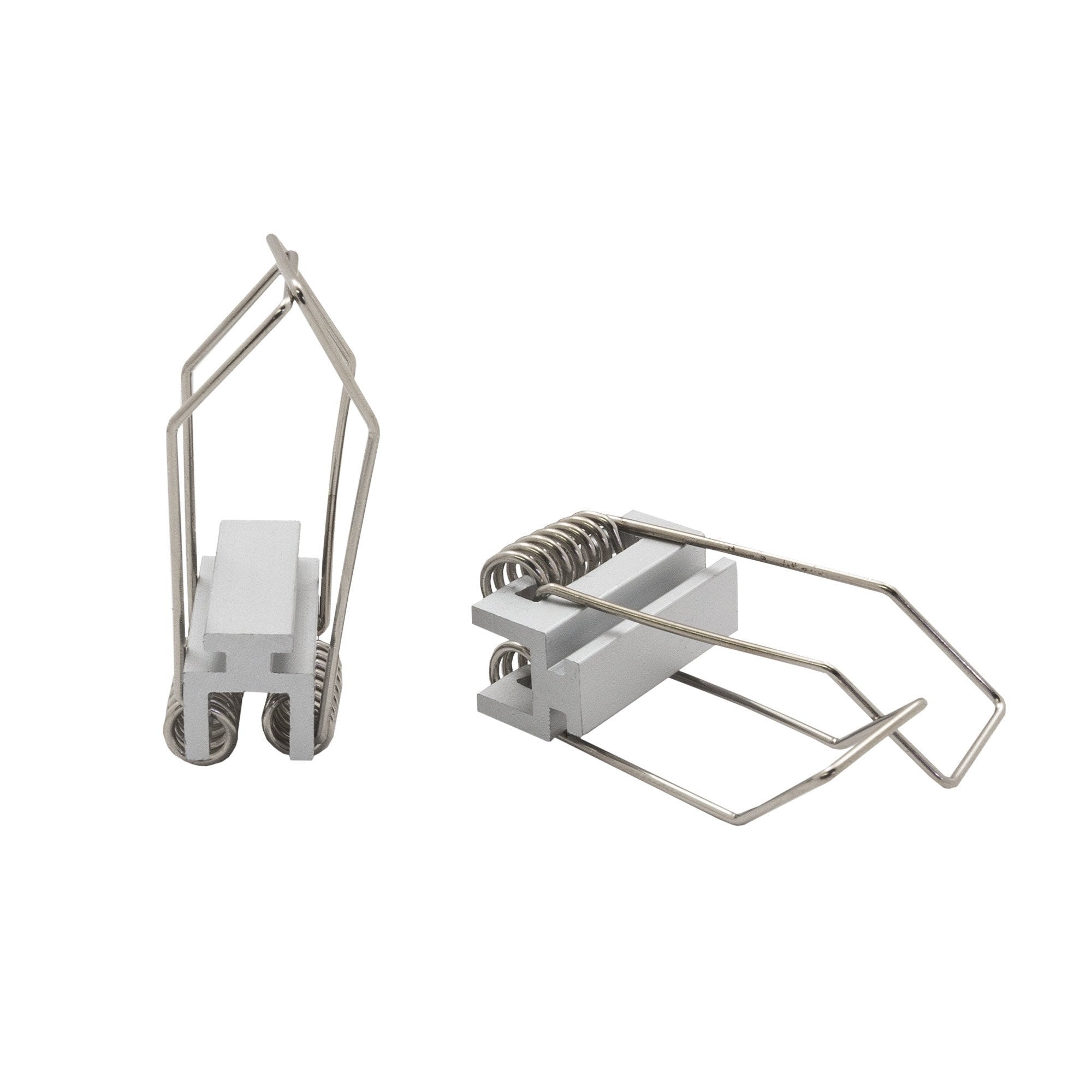 Aluminum Channel - MOSS-ALQ-3535F Milky Surface Mount Clips 2.44 Meter from www.thelafirm.com