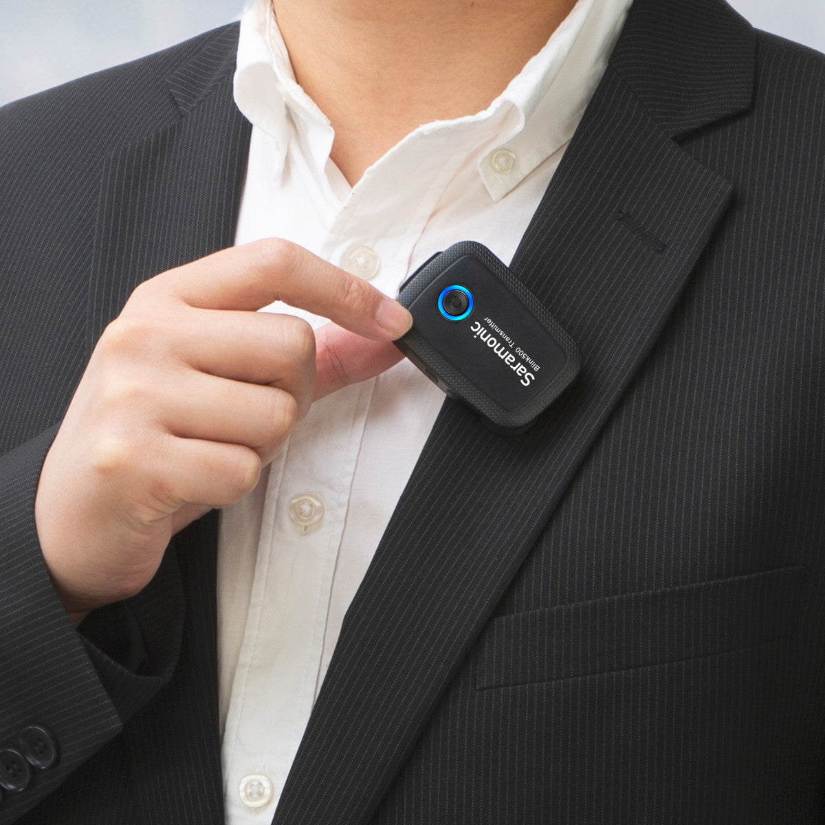 Blink 500 B1 Wireless Clip-On Mic System with Lavalier & Dual Receiver for Cameras & Mobile Devices | The LA Firm