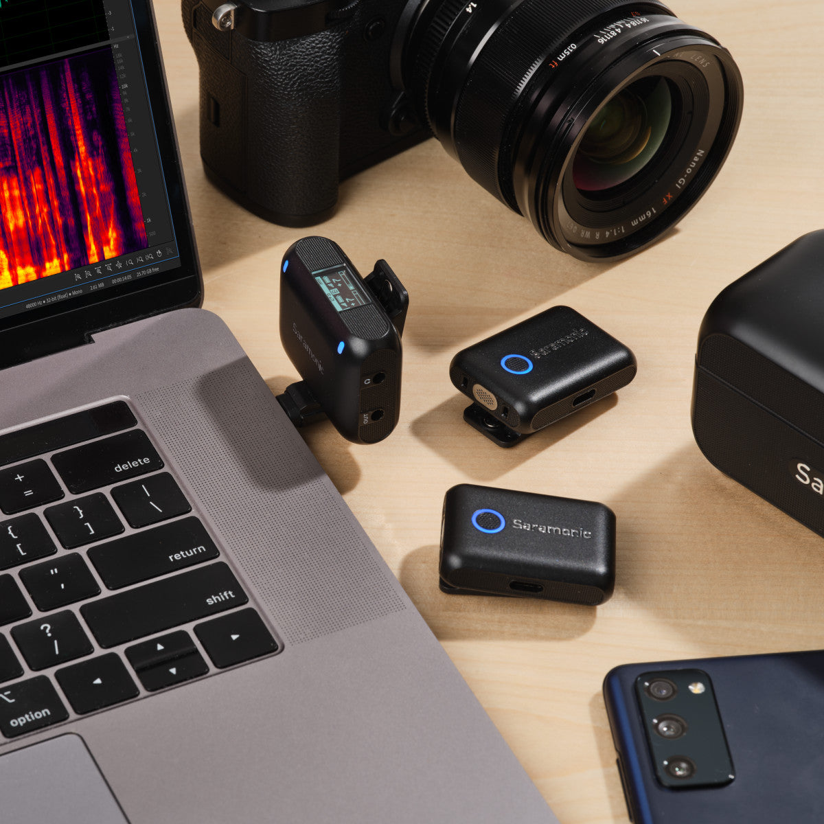 Blink 500 B2+ Micro 2-Person Digital Wireless Microphone System for Cameras, Smartphones & Computers | The LA Firm