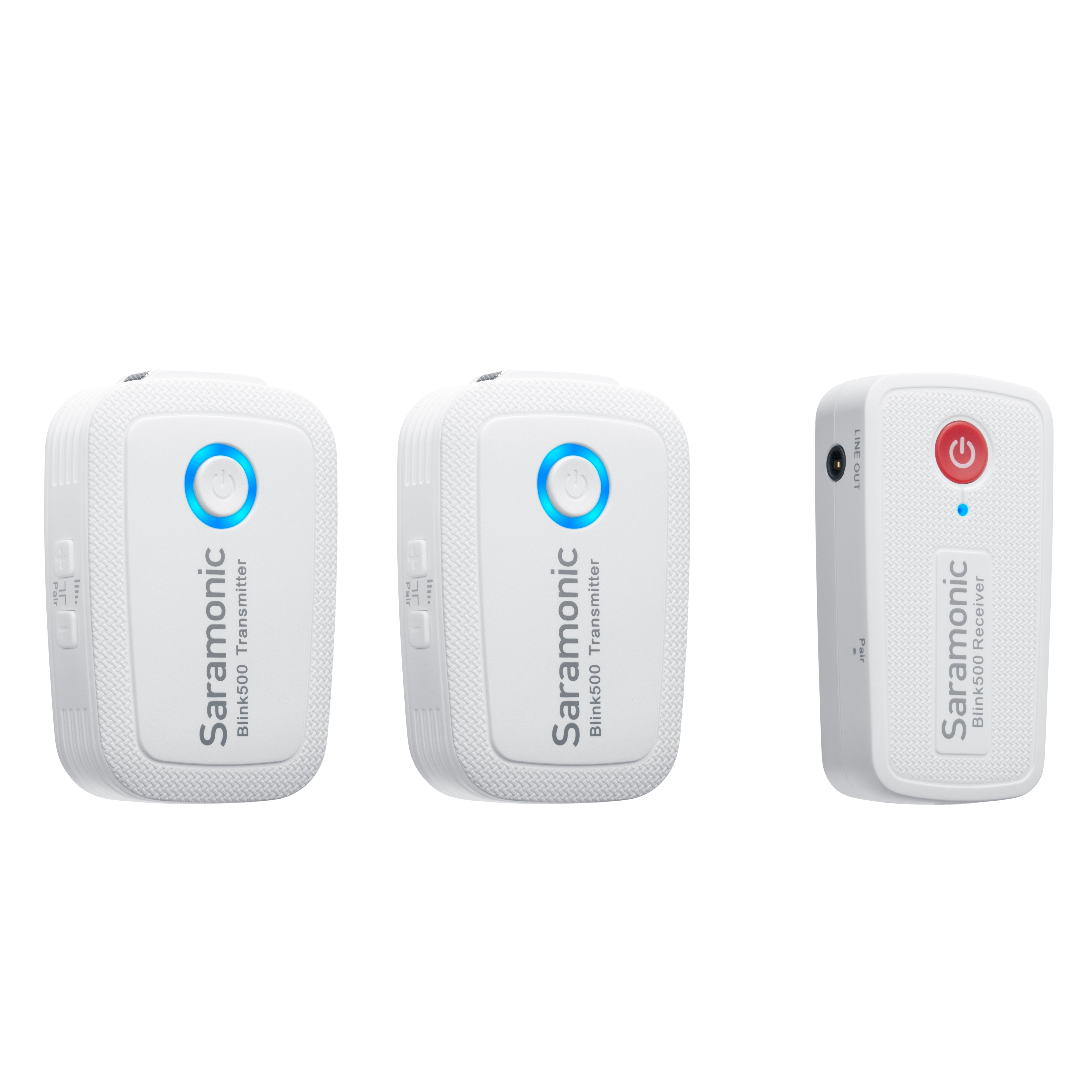 Blink 500 B2 Snow White 2-Person Wireless Clip-On Mic System with Lavaliers for Cameras & Mobile | The LA Firm