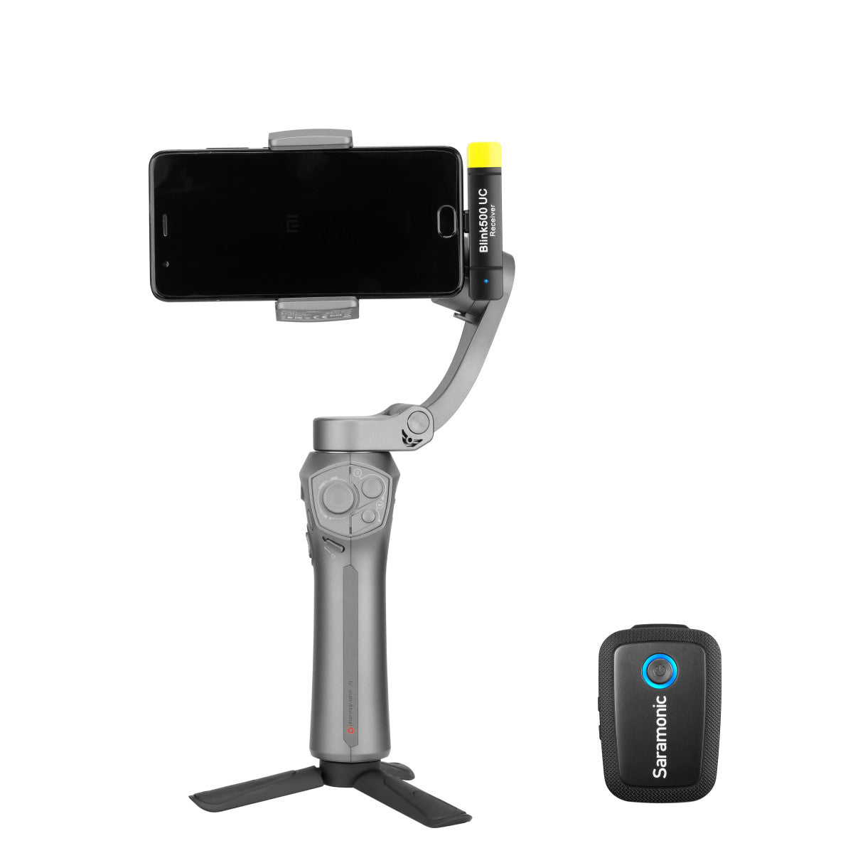 Blink 500 B5 Wireless Clip-On Mic w/ Lavalier & Dual Receiver for iPhone 15, Android & PCs w/ USB-C | The LA Firm