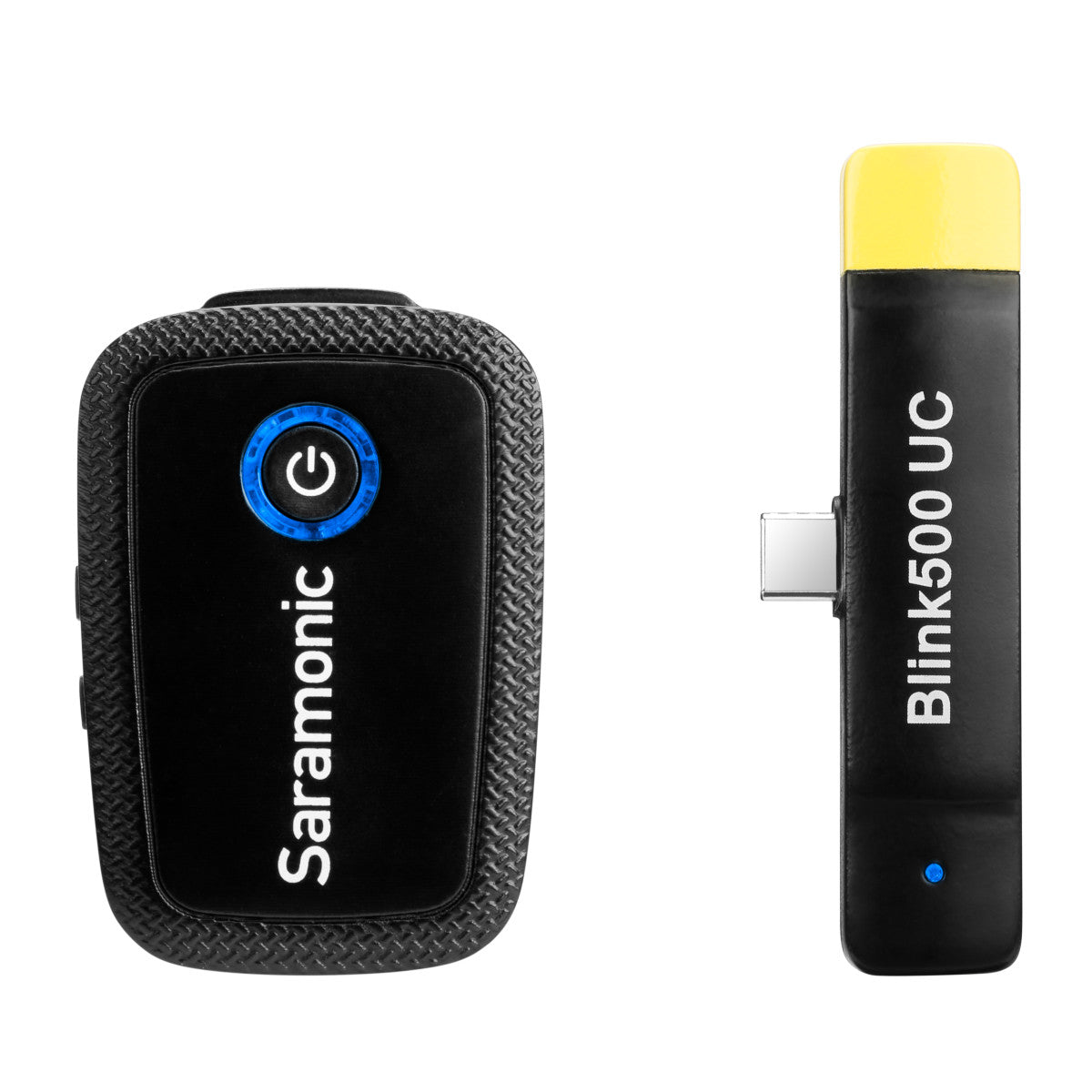 Blink 500 B5 Wireless Clip-On Mic w/ Lavalier & Dual Receiver for iPhone 15, Android & PCs w/ USB-C | The LA Firm