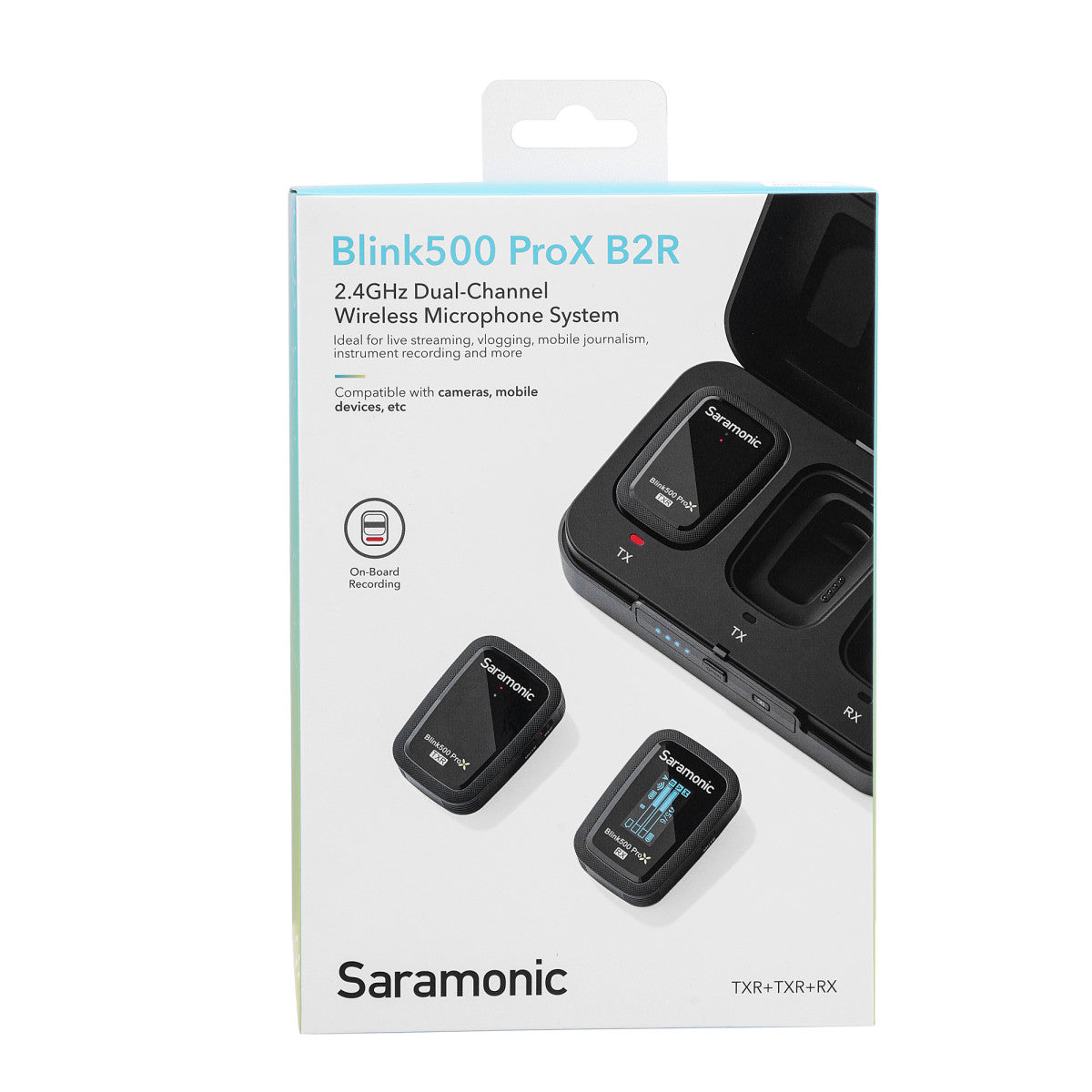 Blink 500 ProX B2R 2-Person Wireless Clip-On Microphone System with On-Board Recording & Lavaliers | The LA Firm