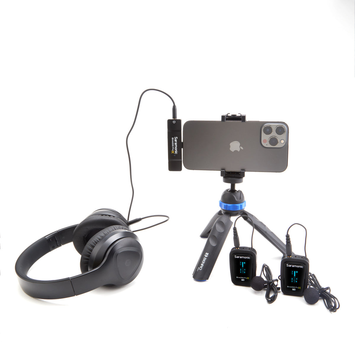 Blink 500 ProX B4 2-Person Wireless Mic System with Lavaliers & Lightning Receiver for iPhone & iPad | The LA Firm