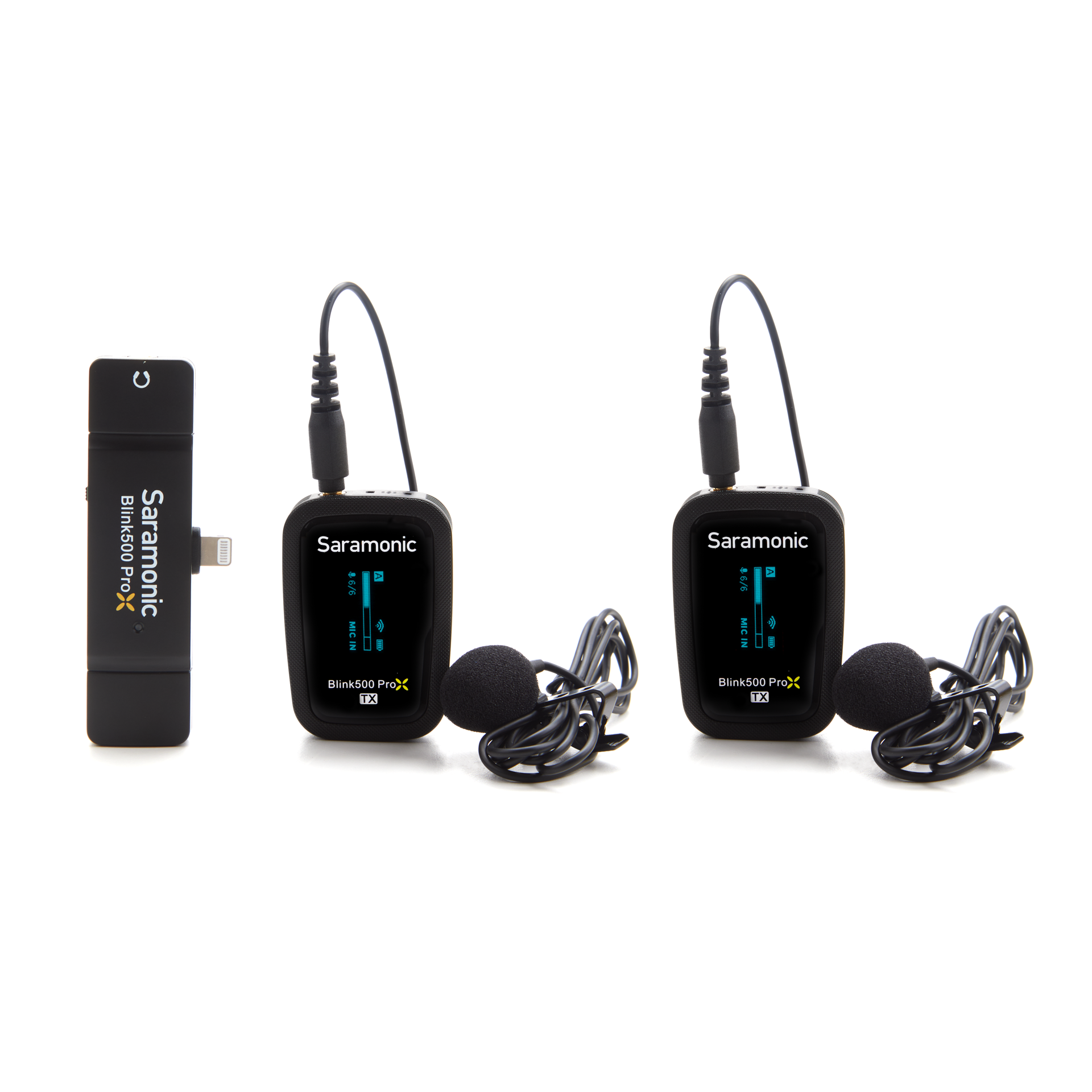 Blink 500 ProX B4 2-Person Wireless Mic System with Lavaliers & Lightning Receiver for iPhone & iPad | The LA Firm