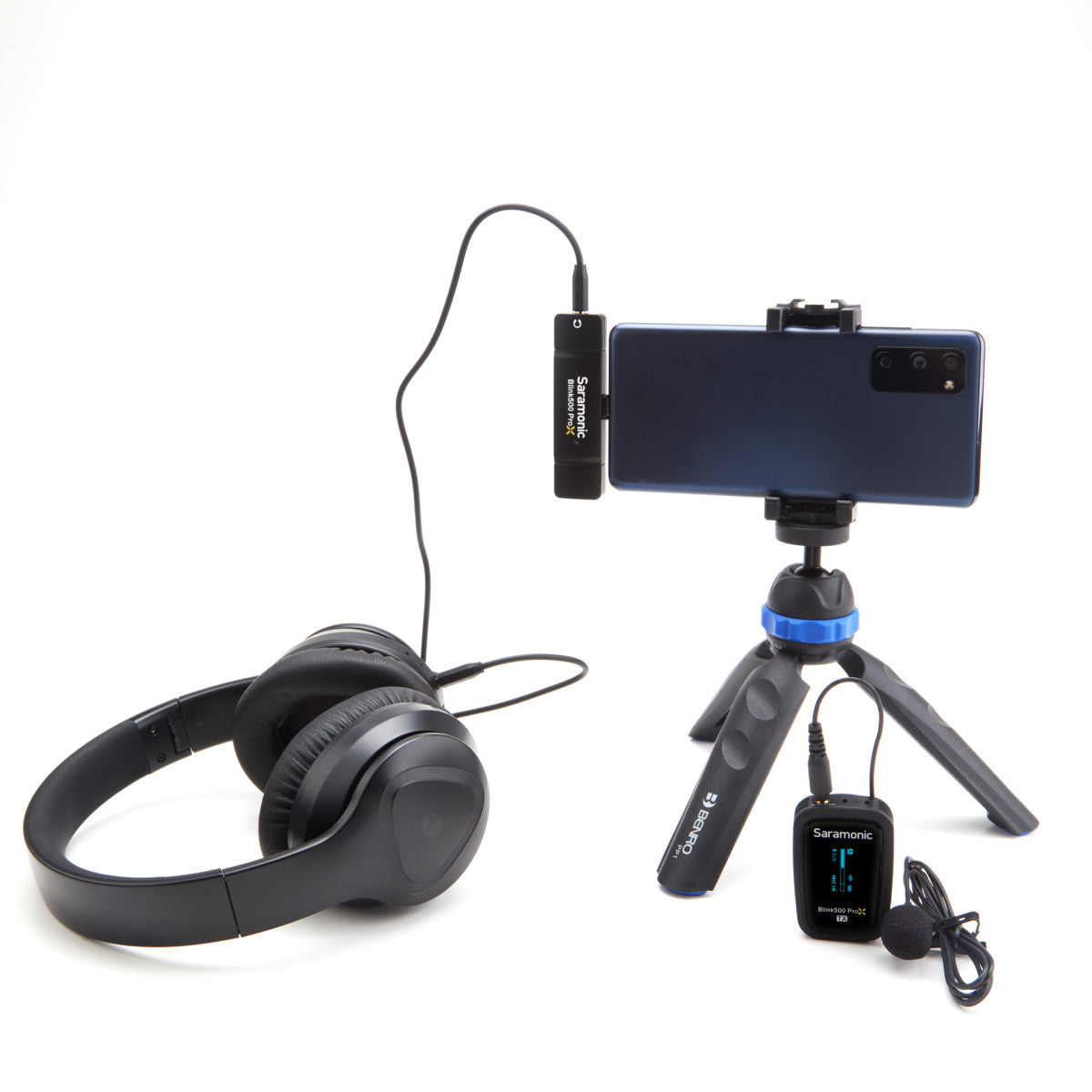 Blink 500 ProX B5 Wireless Mic w/ Lavalier & USB-C Receiver for iPhone 15, Android, iPad & Computers | The LA Firm