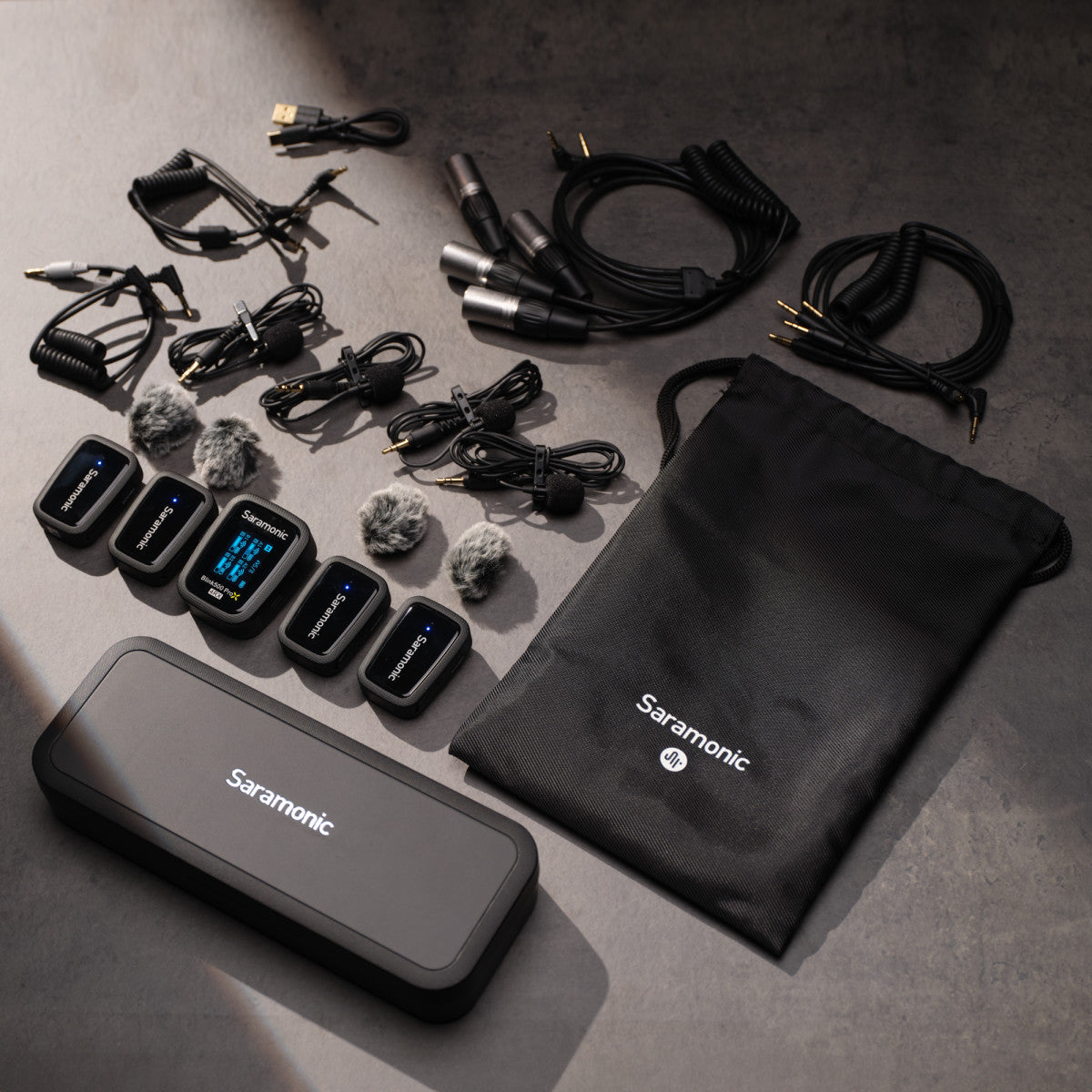 Blink 500 ProX B8 4-Person Wireless Clip-On Mic System with On-Board Recording, N/C and Lavaliers | The LA Firm