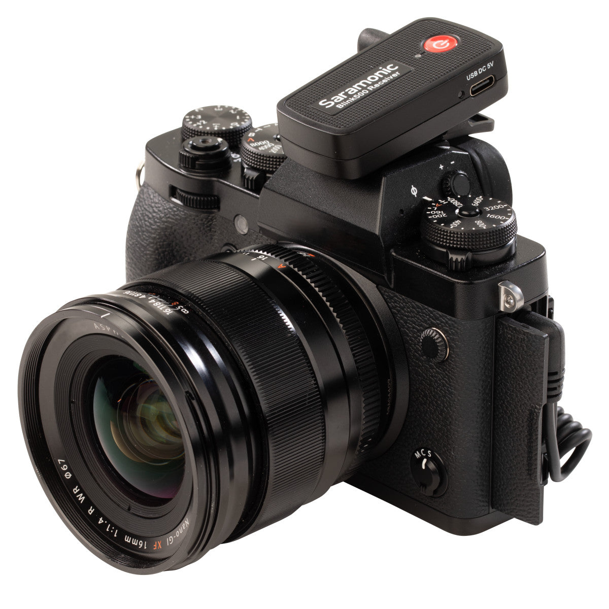 Blink 500 RX Dual Camera-Mountable Receiver for Blink 500 Pro Transmitters with TRS & TRRS Cables | The LA Firm