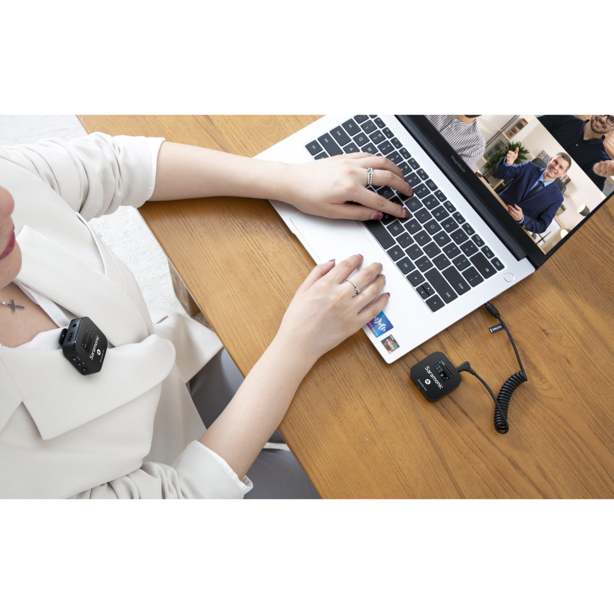 Blink 900 B2 2-Person Wireless Clip-On Mic System w/ Lavaliers & Charging Case for Cameras & Mobile | The LA Firm