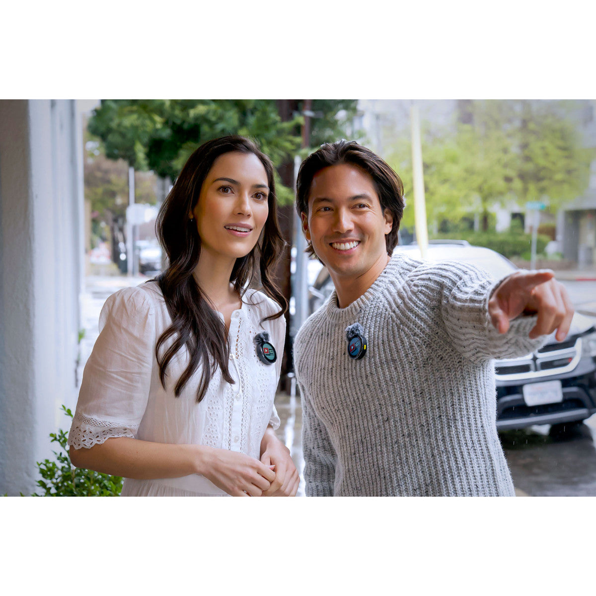 Blink Me U2 | 2-Person Wireless Mic w/ Custom Recording Transmitters & USB-C + Lightning Receivers | The LA Firm