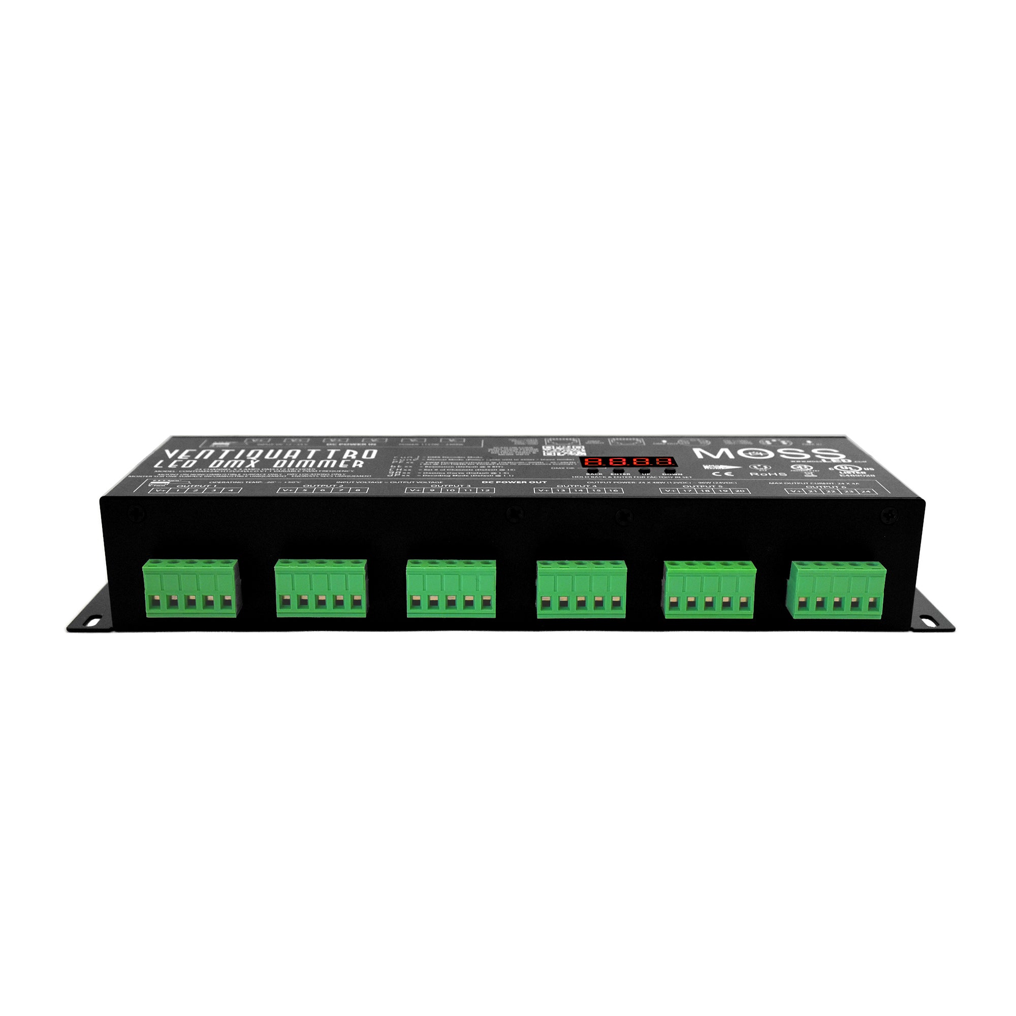 VentiQuattro-LED DMX - 24 Channel Dimmer Constant Voltage from www.thelafirm.com