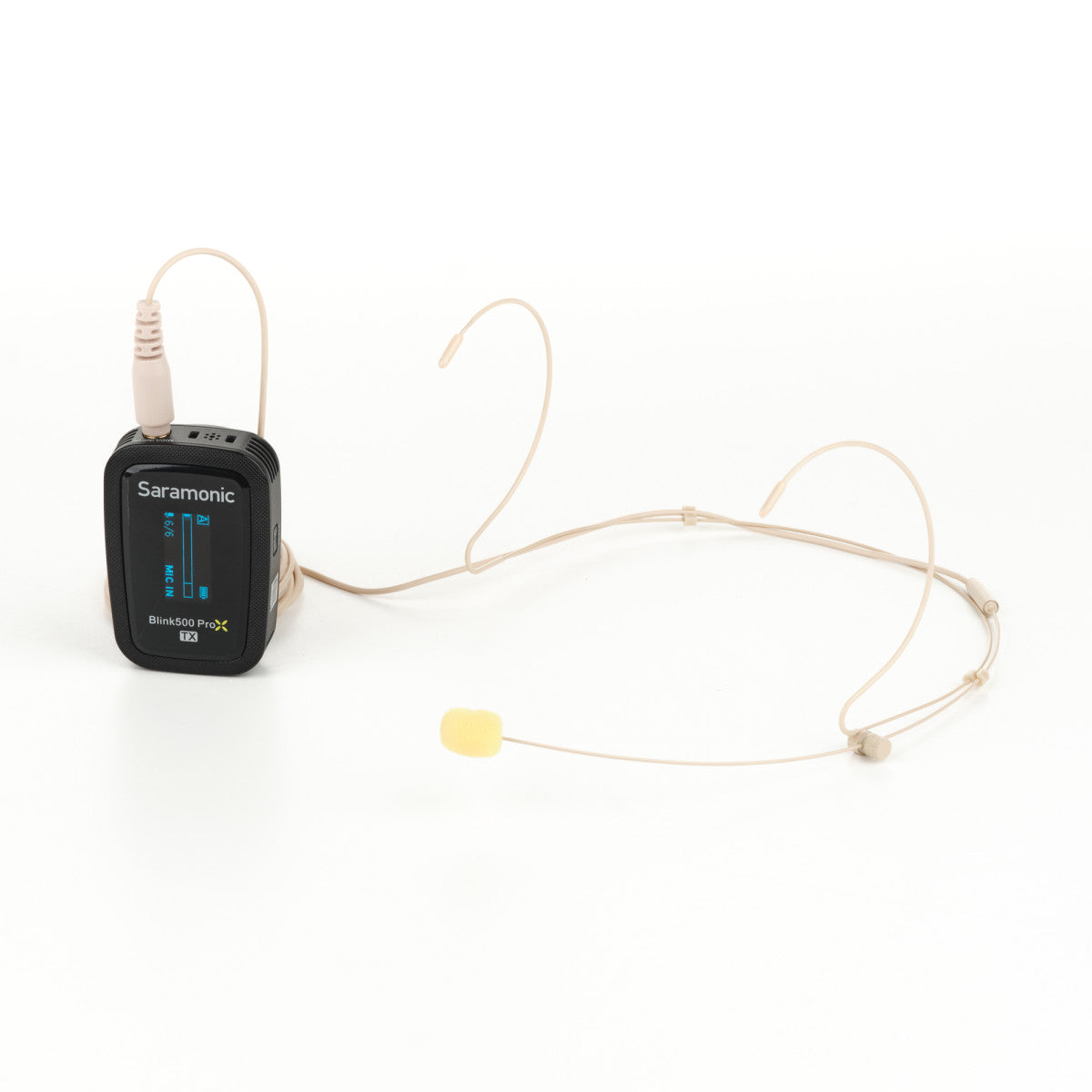 DK6G Lightweight Slimline Omni Headset Microphone w/ 3.5mm TRS for 2.4GHz Transmitters & Recorders | The LA Firm