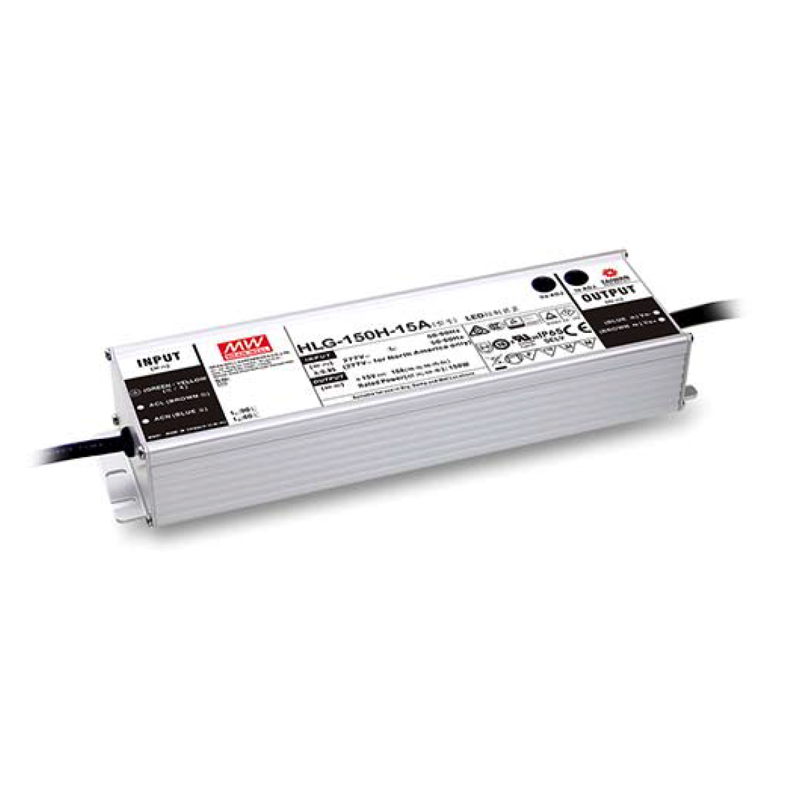 HLG Fanless & Metal Housed Power Supplies 24VDC 320 Watt Bare Wire from www.thelafirm.com