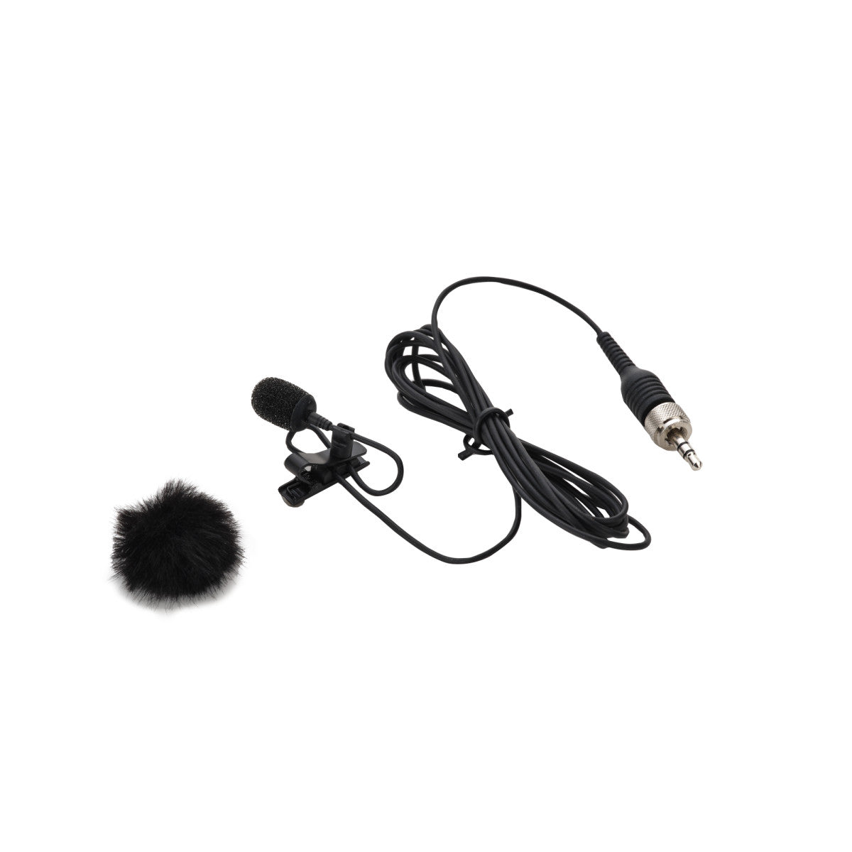 K9-Lavalier | Premium 3mm Omnidirectional Lavalier with 3.5mm Locking TRS Connector for Wireless | The LA Firm