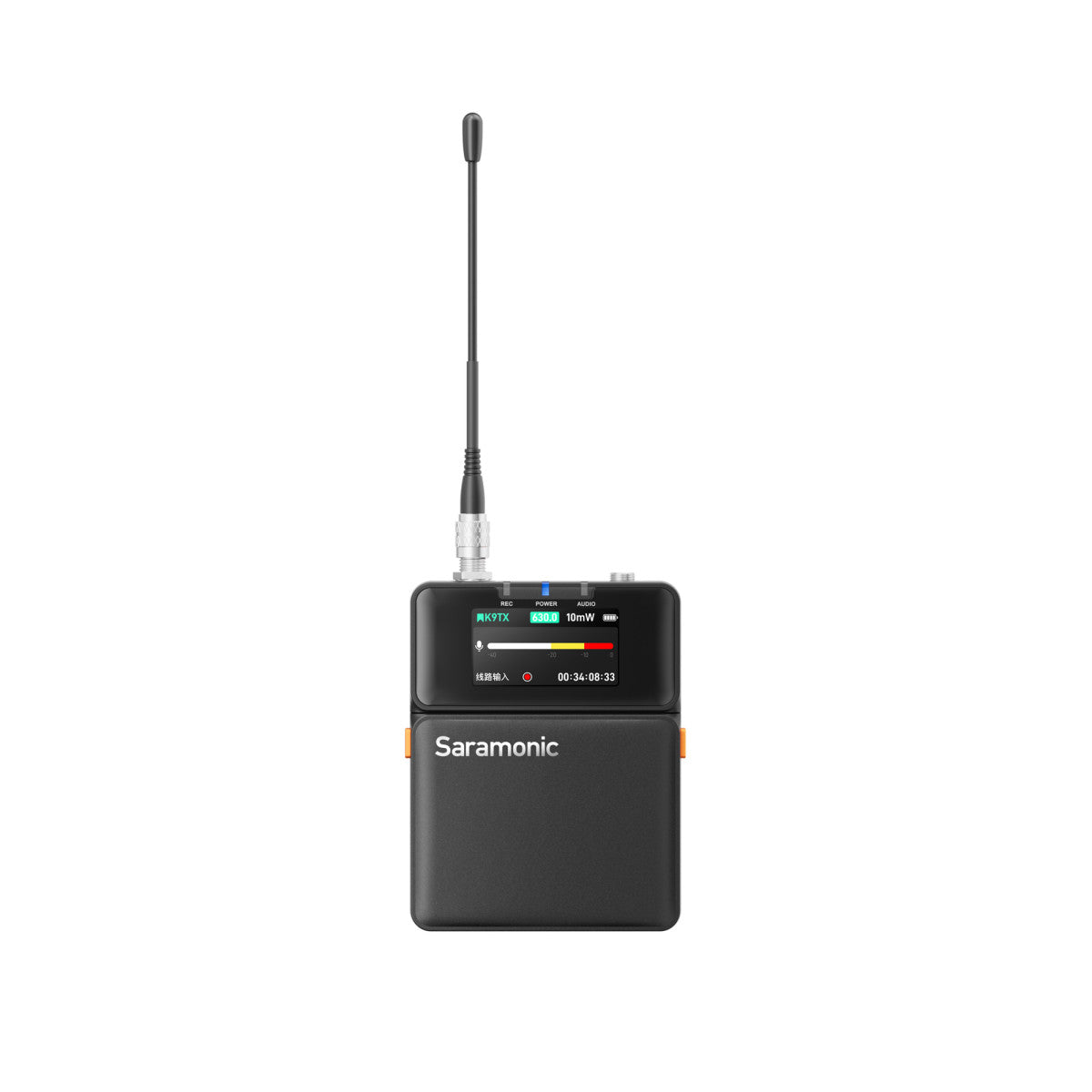K9-US-TX | Body Pack Transmitter with 3mm Lavalier for the K9-US UHF Wireless System | The LA Firm