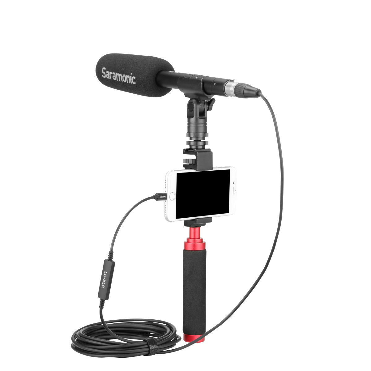 LC-XLR XLR Female to Apple Lightning Microphone Interface Cable for iPhone & iPad 19.7' (6m) | The LA Firm