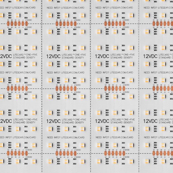 LiteCard Chroma Series, Cine-Five, RGB+HY,12V from www.thelafirm.com