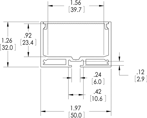 LiteStix, Tall-X4, Quad-Wide, Pendant, 1 m from www.thelafirm.com