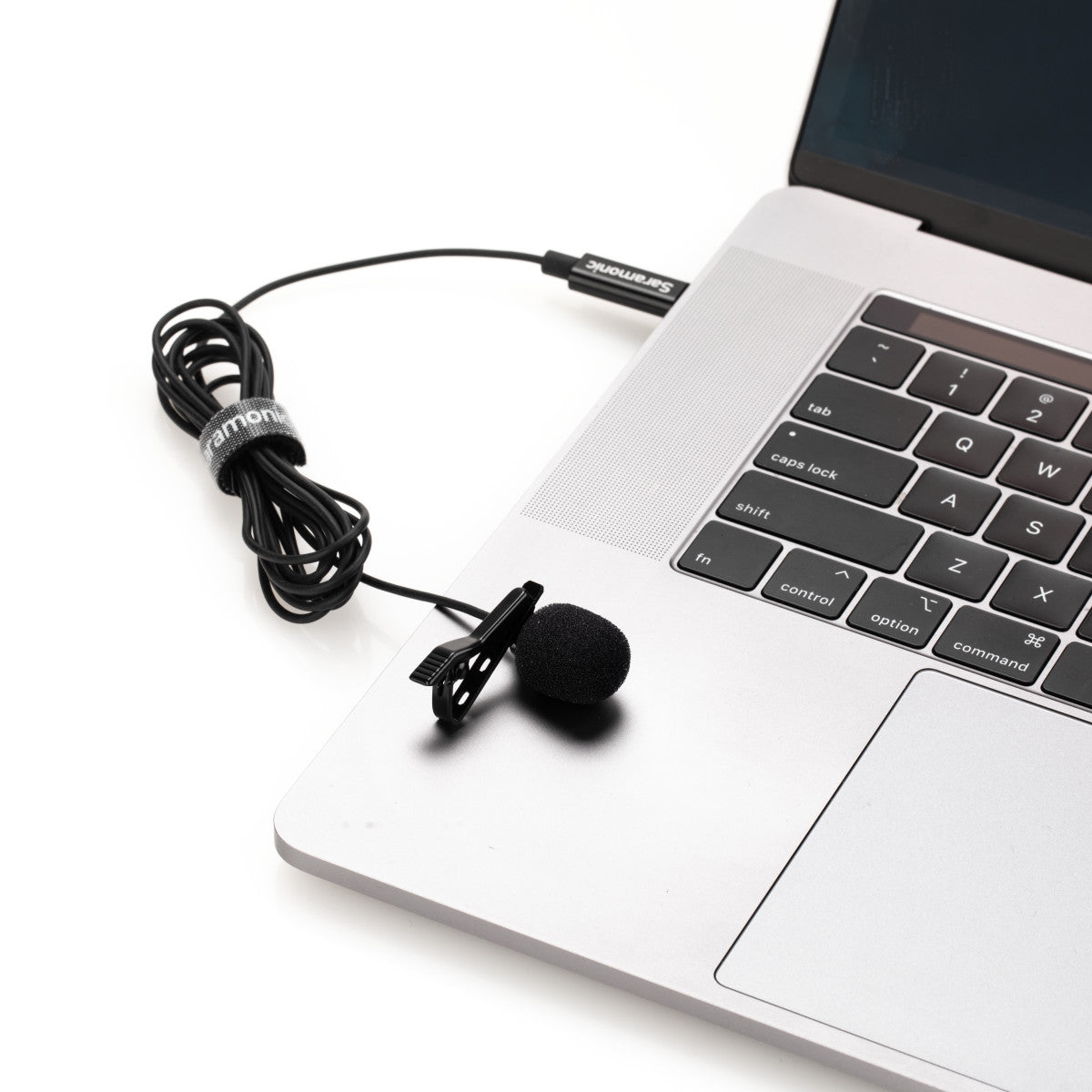 LavMicro-U Lavalier Mic w/ 6.6' USB-C Cable & USB Adapter for iPhone 15, Android, iPad & Computers | The LA Firm