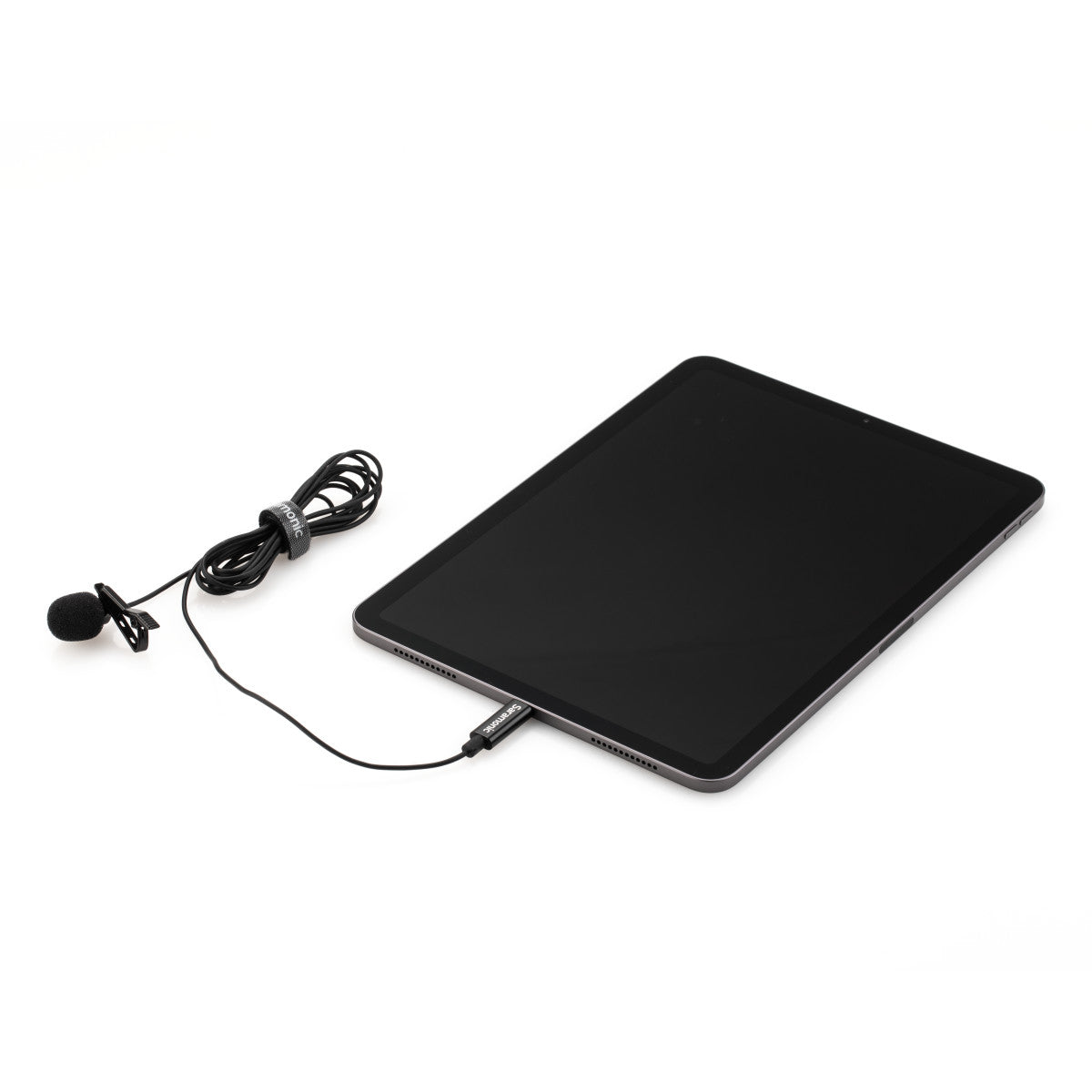 LavMicro-U Lavalier Mic w/ 6.6' USB-C Cable & USB Adapter for iPhone 15, Android, iPad & Computers | The LA Firm