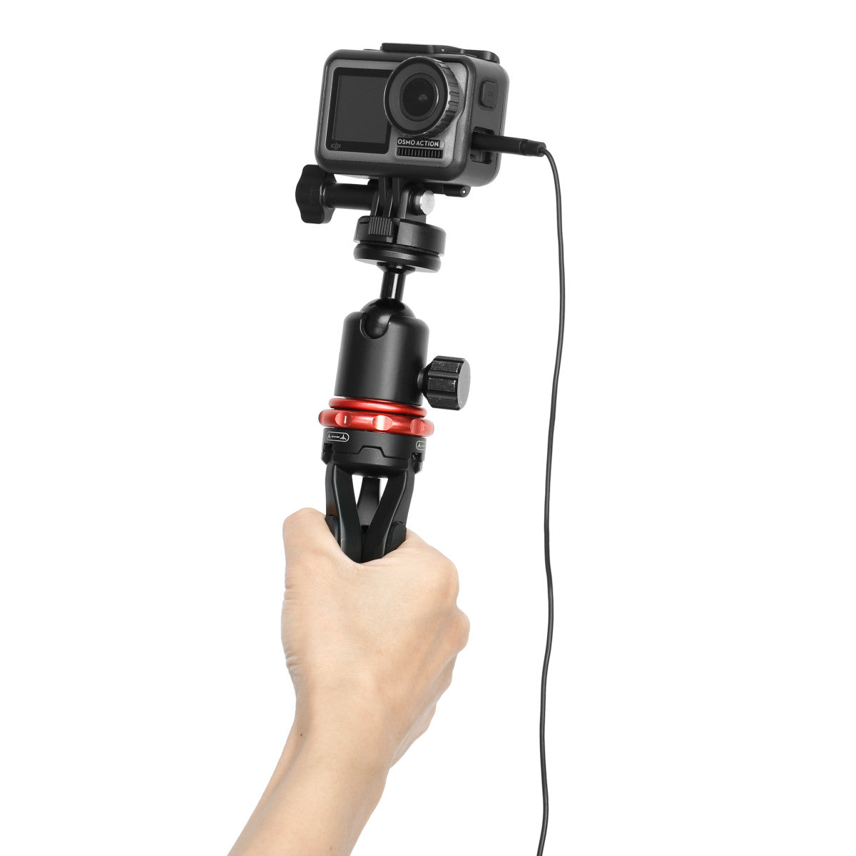 LavMicro U3-OA Lavalier Microphone designed for DJI Osmo Action w/ 6.6' (2m) Cable & USB-C Connector | The LA Firm