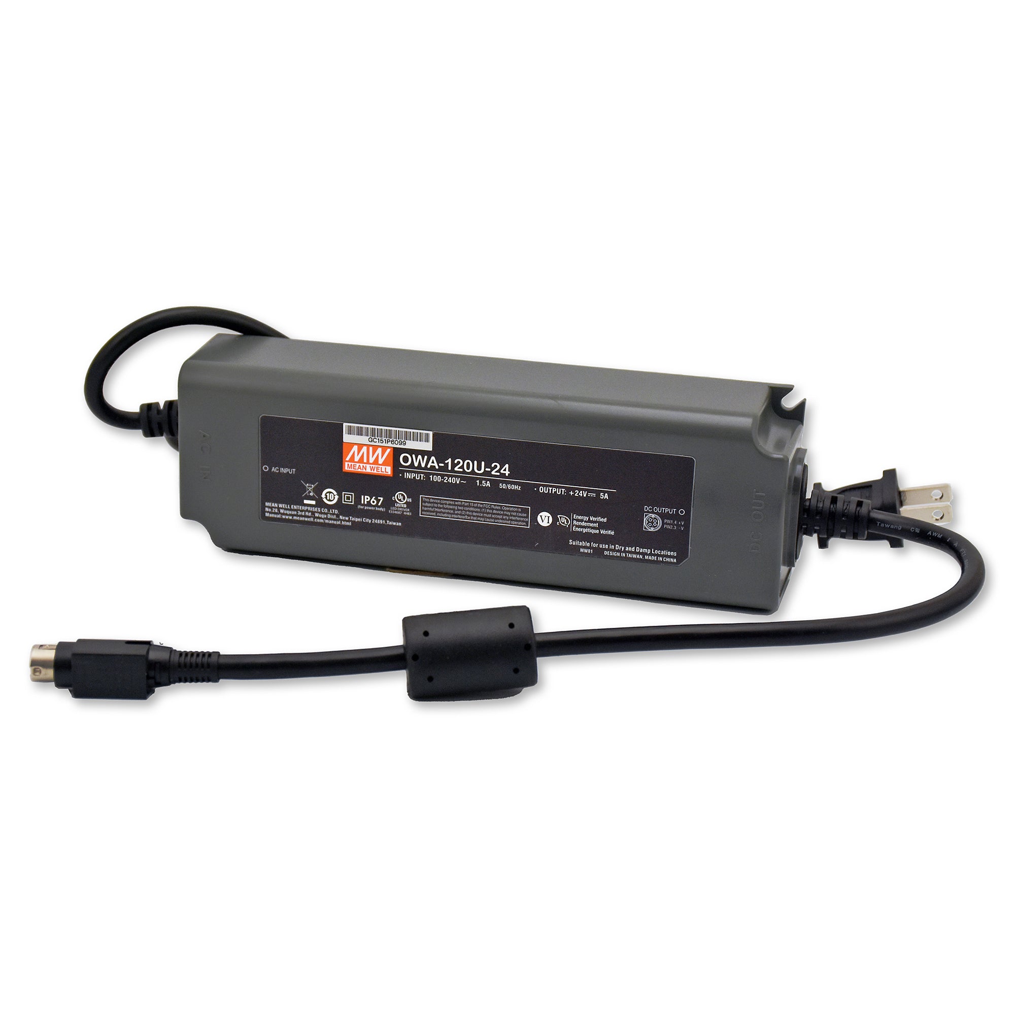 OWA Power Supplies 24VDC 90 Watt R7B (locking 4 pin DIN) from www.thelafirm.com