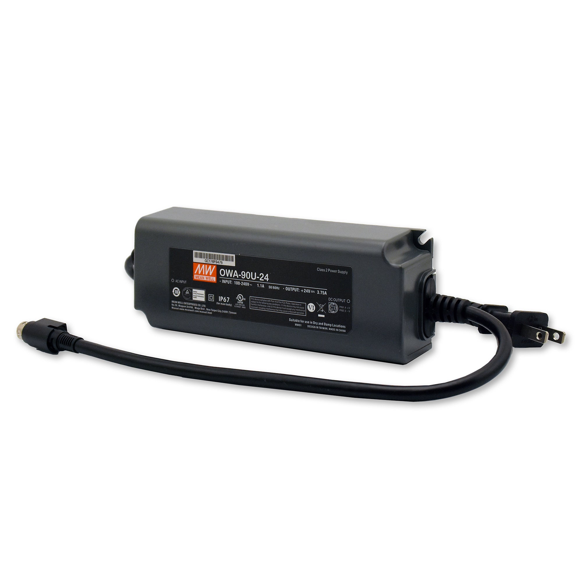 OWA Power Supplies 24VDC 90 Watt R7B (locking 4 pin DIN) from www.thelafirm.com