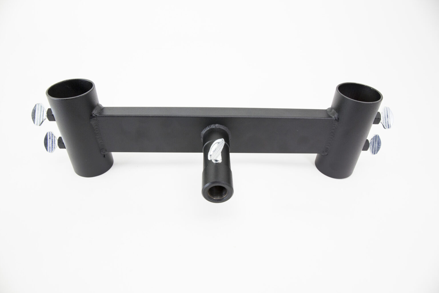 Original Track End Bracket by Dana Dolly on pipe-track camera dolly system | The LA Firm