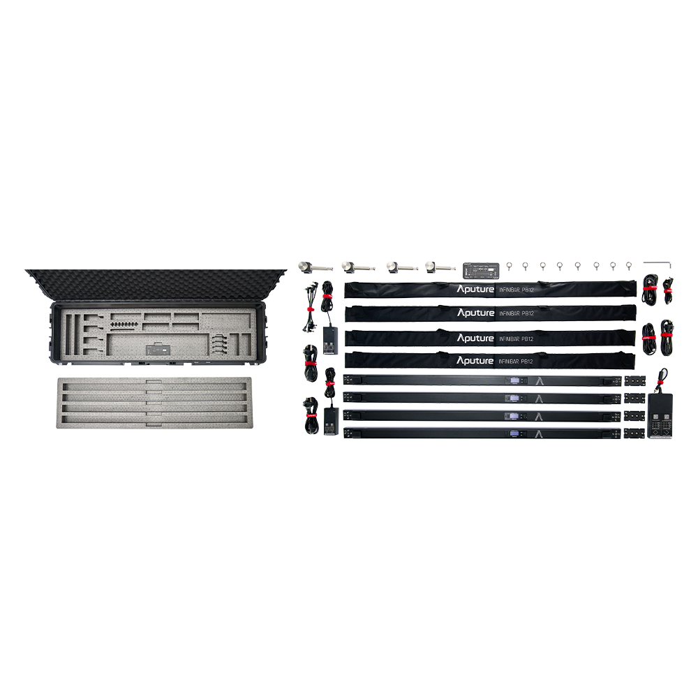 Aputure INFINIBAR PB12 4-Light Kit (US) Lighting & Studio | The LA Firm