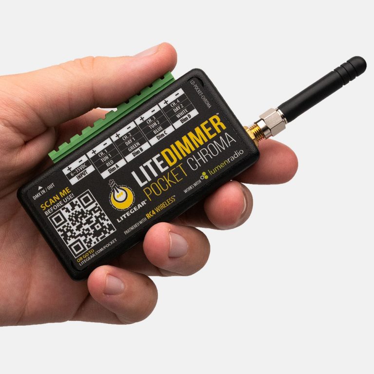 LiteDimmer Pocket, Chroma, 4X4 from www.thelafirm.com