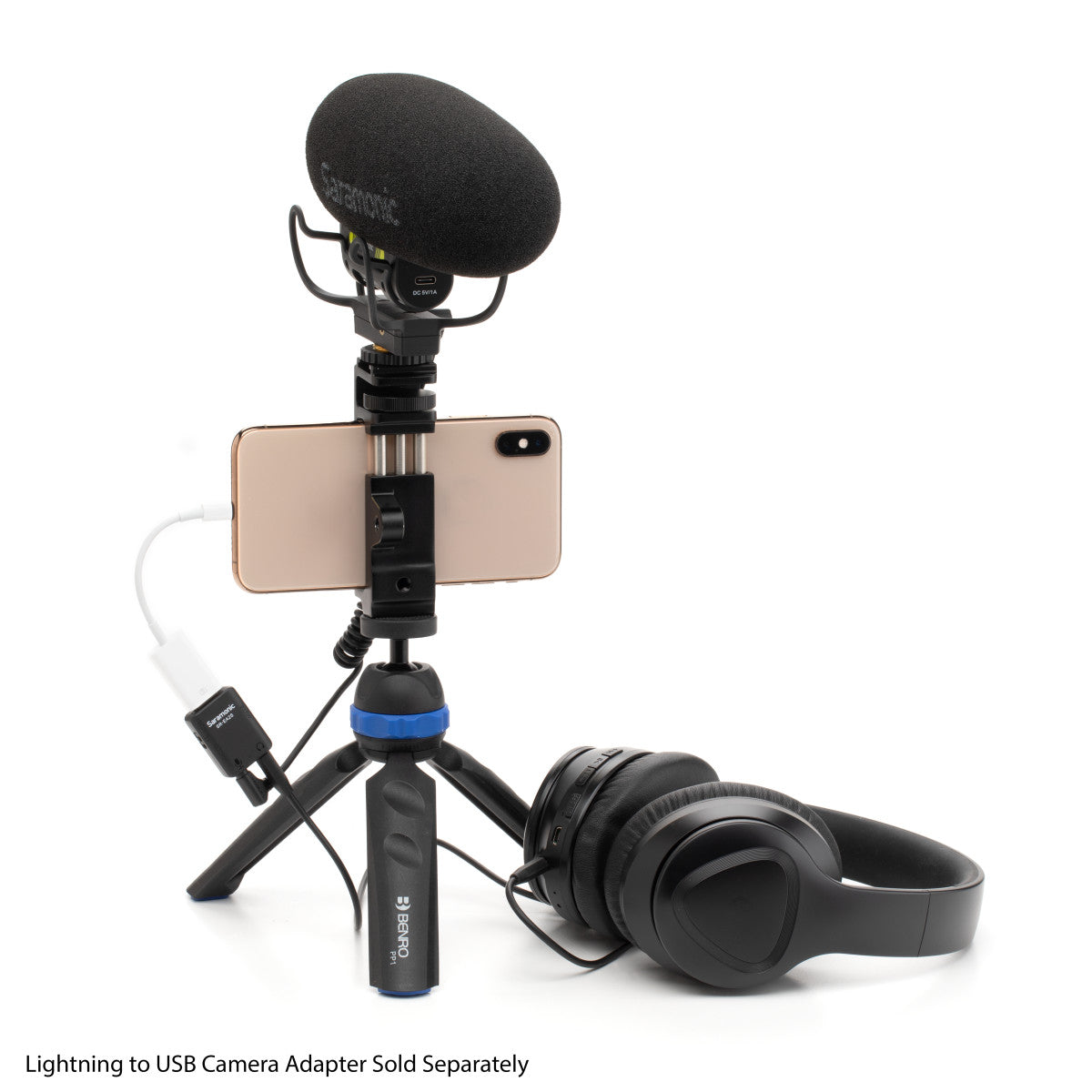 SR-EA2S USB Audio Interface w/ 3.5mm TRS or TRRS Mic Input, Headphone Out & Mute for Computers, More | The LA Firm