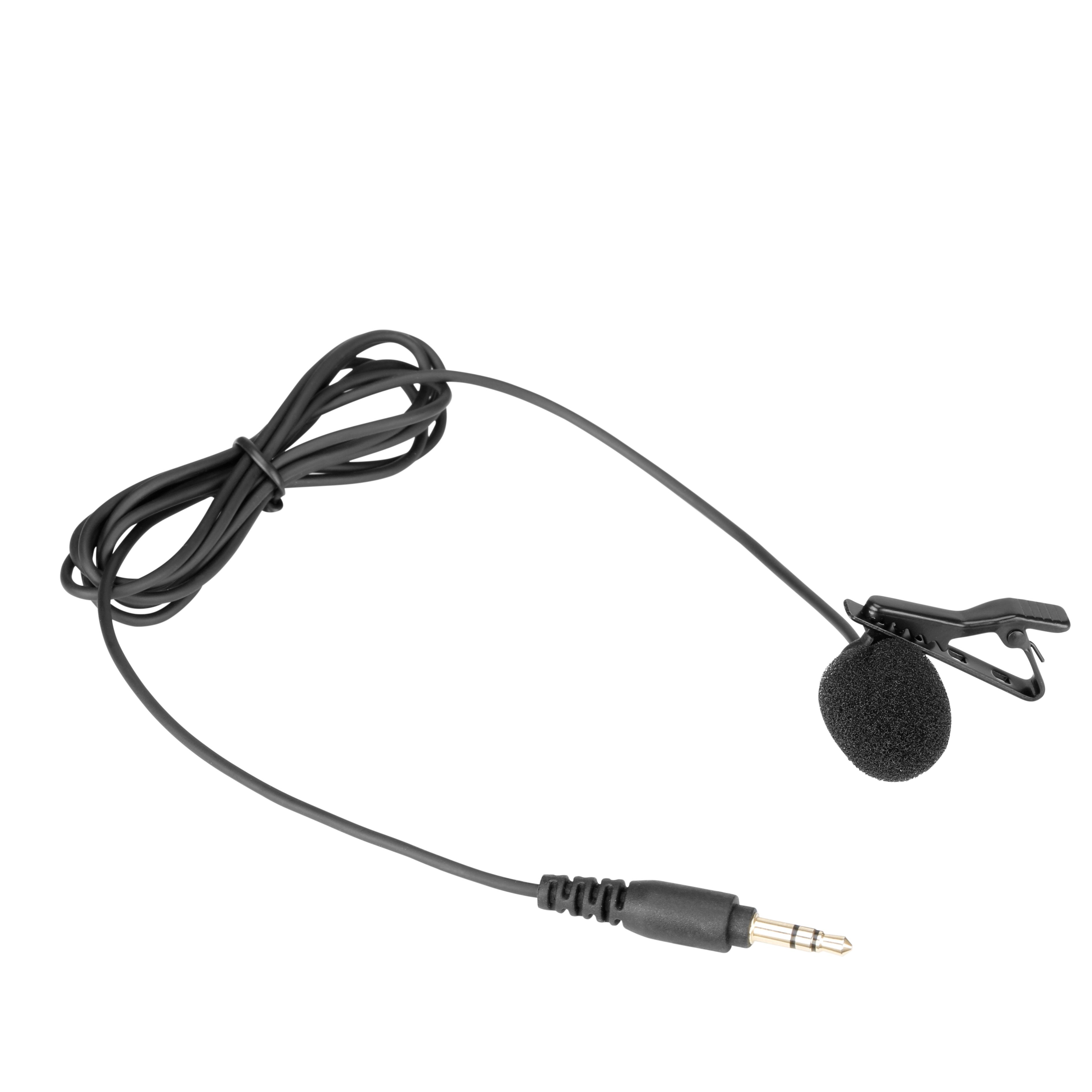 SR-M1 3.5mm TRS Lavalier Microphone for Blink 500, Wireless Systems, Recorders, Cameras, More (4.1ft) | The LA Firm