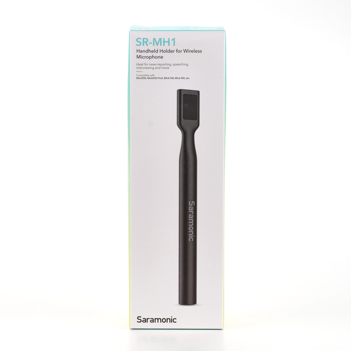 SR-MH1 Universal Handheld Holder for 2.4GHz Clip-On Microphone Transmitters w/ Windscreen | The LA Firm
