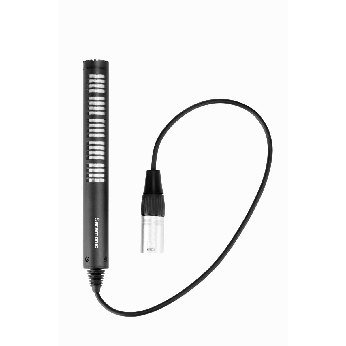 SR-NV5X Short Professional Directional Shotgun Mic w/ Integrated XLR Cable, Foam & Furry Windscreens | The LA Firm