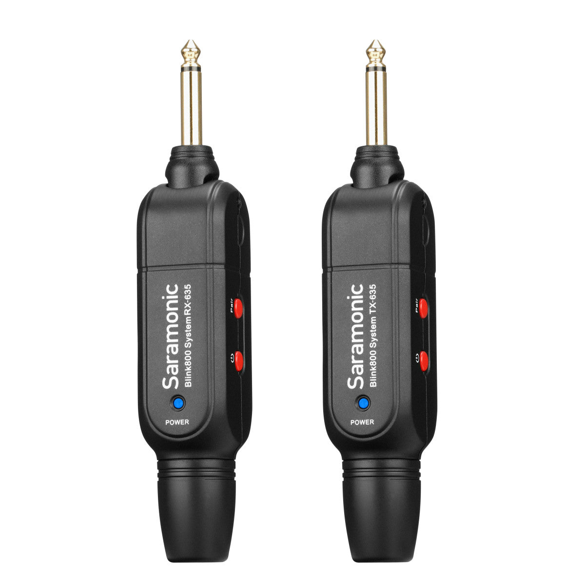 Saramonic Blink 800 B3 TX-635 & RX-635 5.8GHz Wireless 1/4" Instrument System w/ 1/4" Receiver for Amplifiers, Mixers & Pedal Boards | The LA Firm