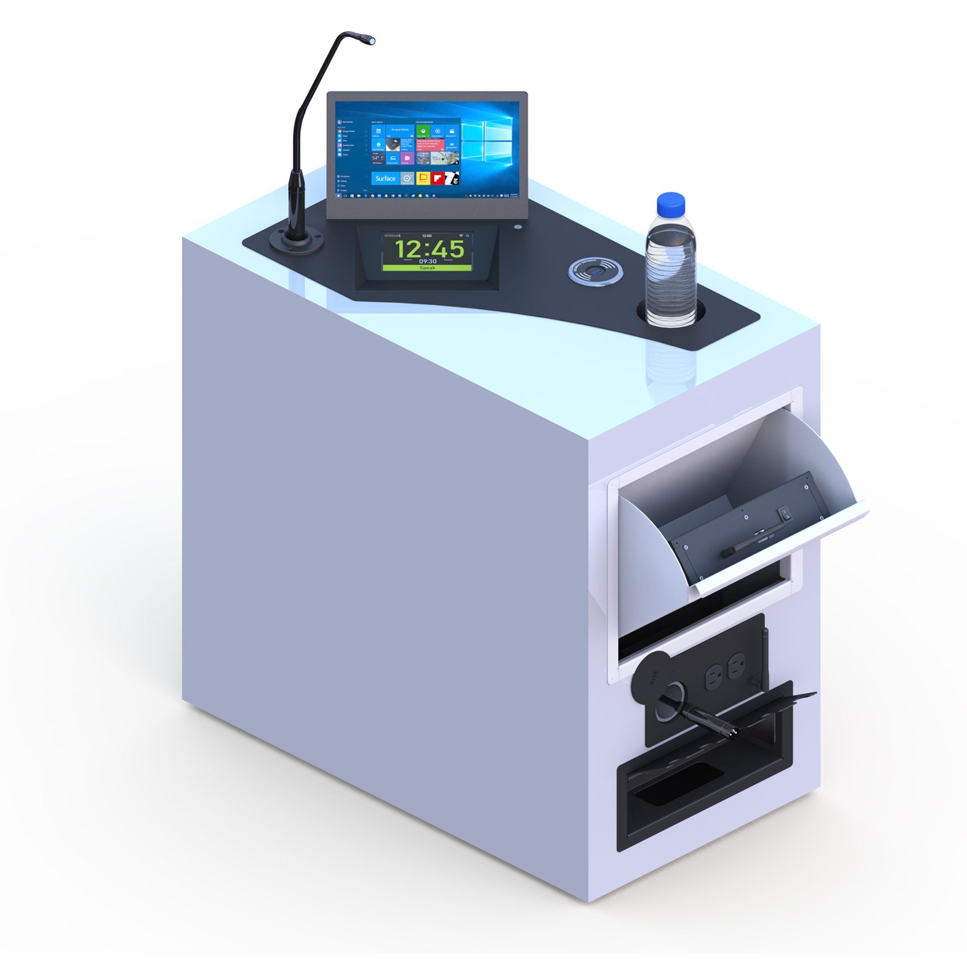 DS24T Panel Discussion Stand from www.thelafirm.com
