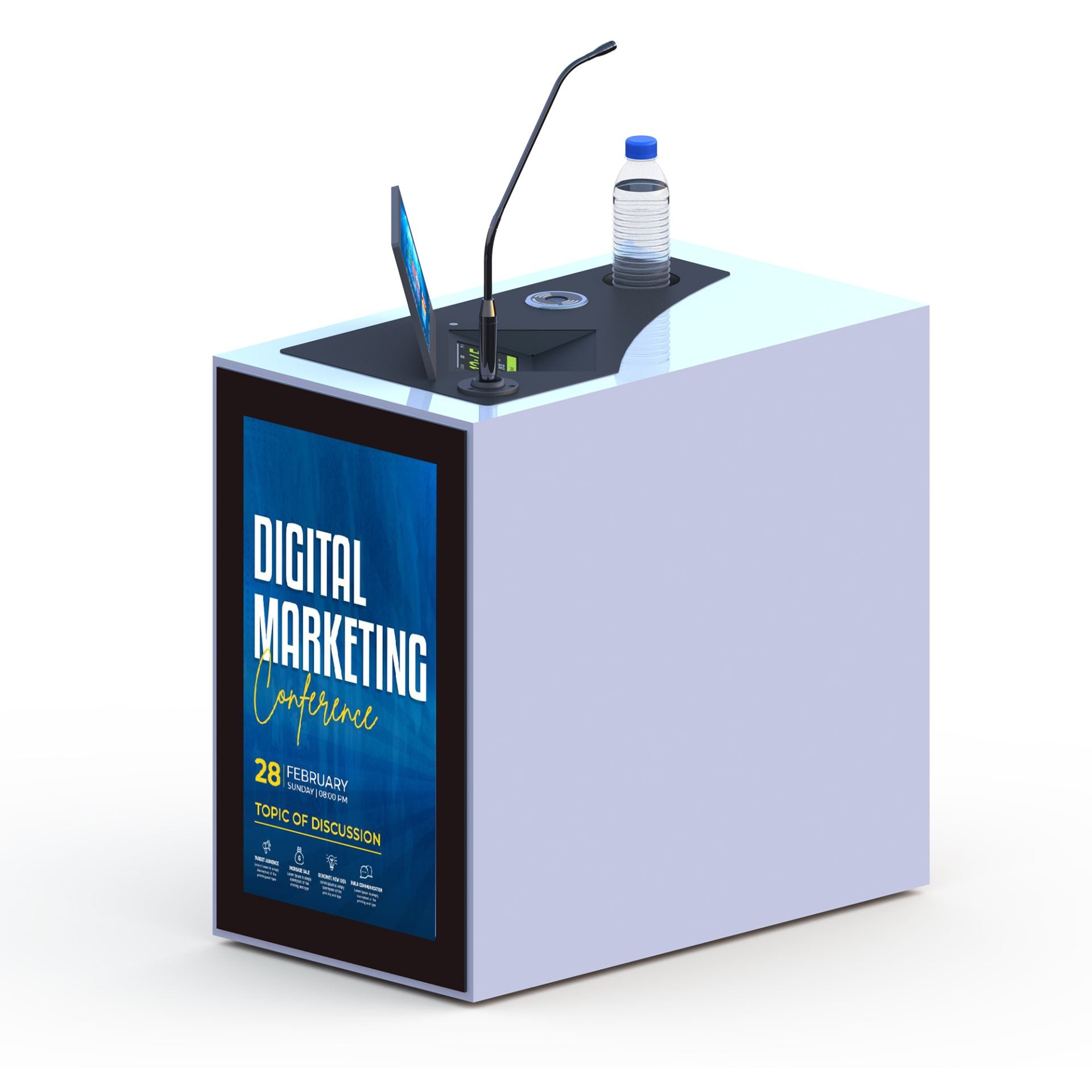 DS24T Panel Discussion Stand from www.thelafirm.com