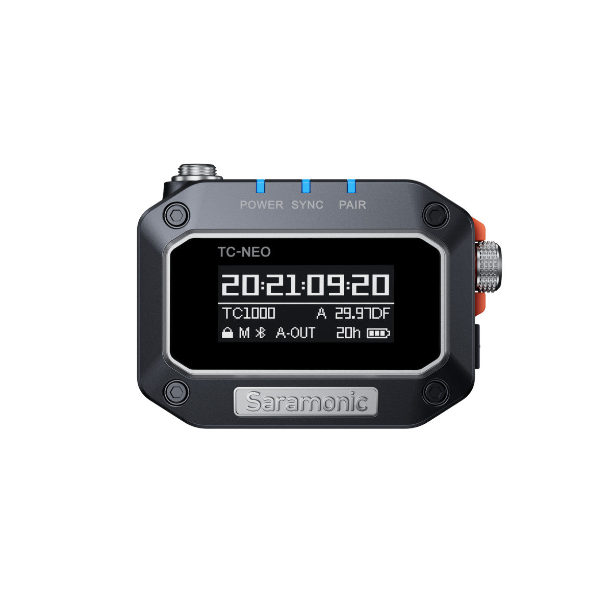 TC-NEO | Timecode Generator with 3.5mm TRS Output & Cable + Bluetooth 5.0 & 2.4GHz Wireless Sync | The LA Firm